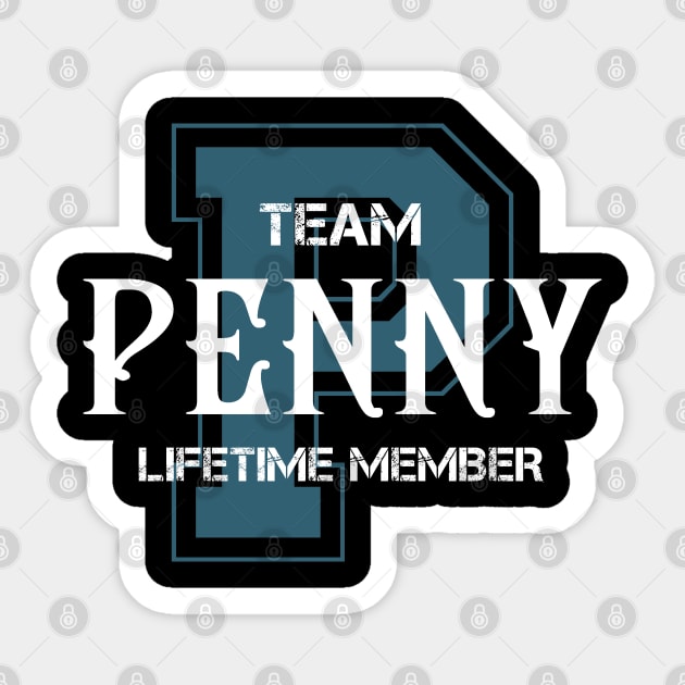Team PENNY Lifetime Member Sticker by HarrisonAlbertinenw